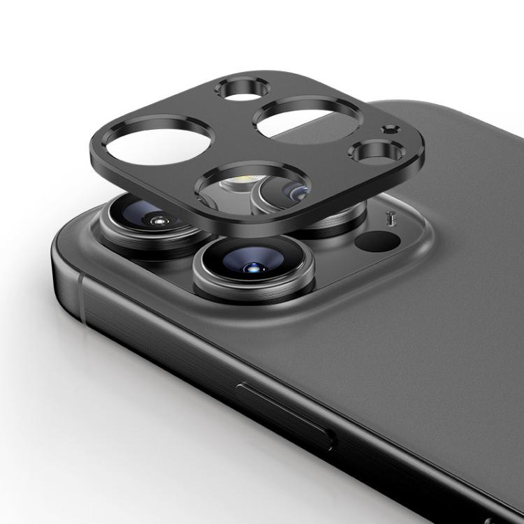 

XDcase Защитное кольцо для объектива камеры из полых титановых сплавов For iPhone 16 Pro / 16 Pro Max чёрный