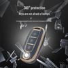 Dongfeng Venucia Car Key Case: Gold Edge Protective Shell for D60, T60plus/EV, T90, T70 with Buckle