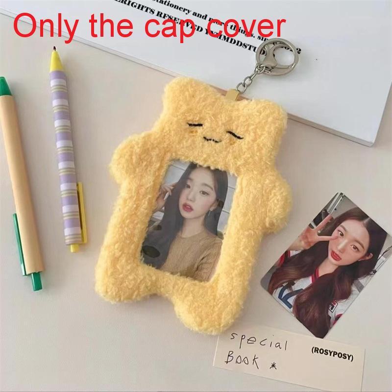 Plush Bunny Card Holder With Cartoon Animal Design For Students And Collectors