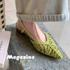 Niche Shoes Light Luxury Women's Shoes Retro Fashion Versatile and Breathable Shoes for Outerwear