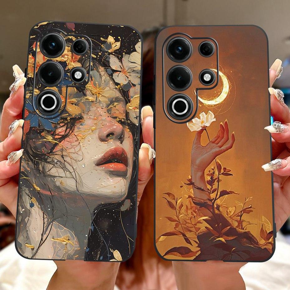 New Fashion Painting Case For Itel S25 Ultra ItelS25 Soft Silicone TPU Phone Cases For Itel S25 S25Ultra S686LN S685LN Bumpers