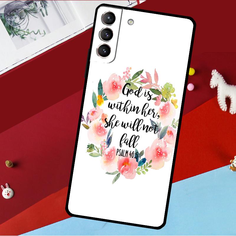 Bible Qutoes Verse Belief God Jesus Funda For Samsung Galaxy S26 S25 S24 S21 S22 S23 Ultra S10 Plus S20 FE S25 FE Phone Case