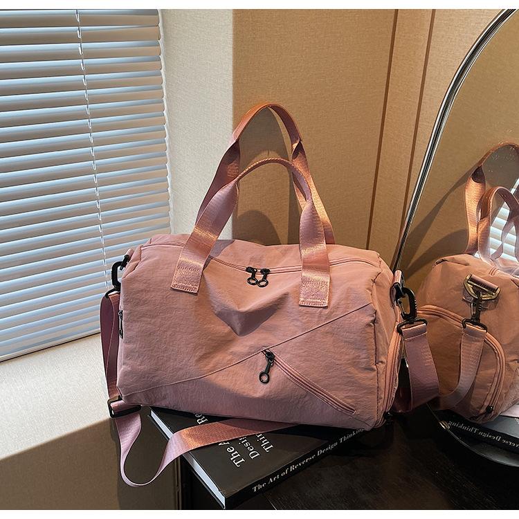 Schoolbag 2025 New Jianneng Large-capacity Short-haul Travel Bag Versatile Going Out Storage Bag Light Casual Fashion Shoulder Bag