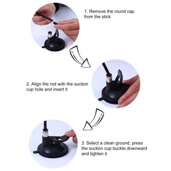 Zabawka dla kota na patyku Odpinany lekki, mocny, łagodzi nudę, ręczny zwiastun, przyssawka, różdżka, zabawka, produkt dla zwierząt