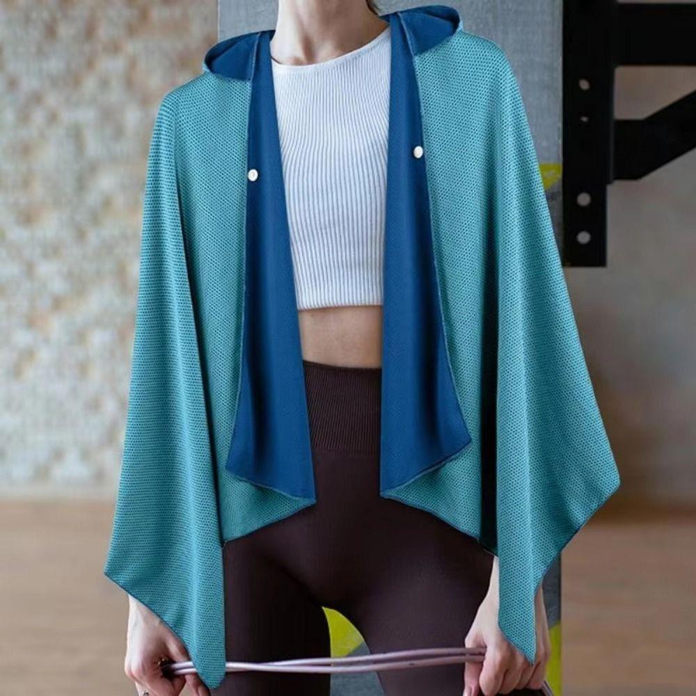 Creative Bath Towel Breathable Sports Cooling Cape Multi-Functional Cooling Shawl  Cycling