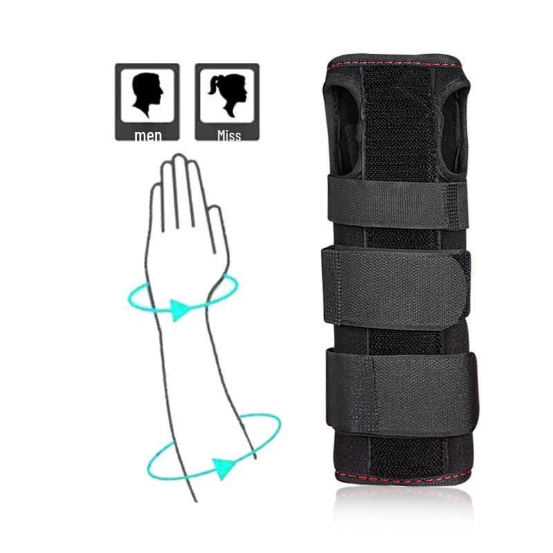 Breathable Wrist Support Splint with Hand Fixation Strap