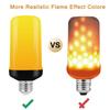LED E27 Flame Bulb Fire Lamp Corn Bulb 4 Modes Party LED Light Dynamic Flame Flashing Candle Light 220V 110V Cigarette Light