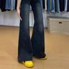 Women's Plus Size High Waist Retro Flare Jeans for Pear Shape