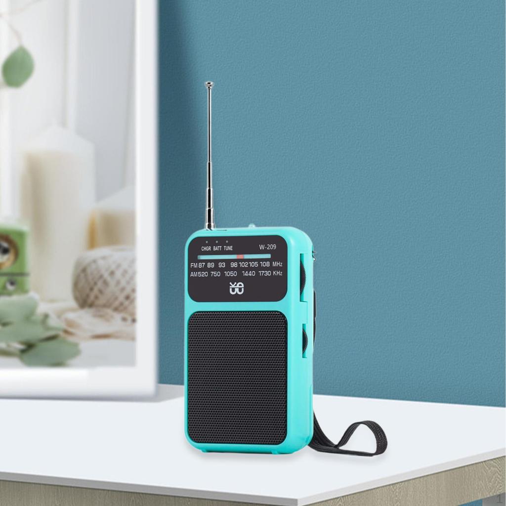 Pocket Radio Accessory Gifts for Seniors Elderly Good Sound Quality Multifunctional with 3.5mm