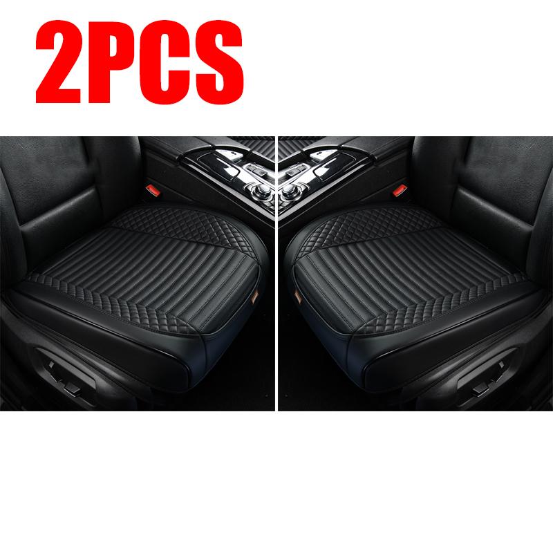 SEAMETAL Coprisedile per auto completamente avvolto Foro traspirante Cuscino per sedile anteriore per auto in PU Coprisedile universale antiscivolo per sedia automatica