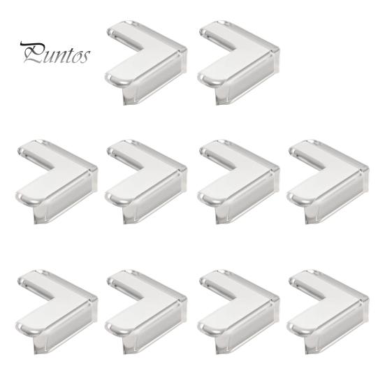 

10 шт. Защитный уголок для мебели, противоударный, детский, прозрачный, самоклеящийся, для стола, угловой, с острыми краями, защитный бампер A