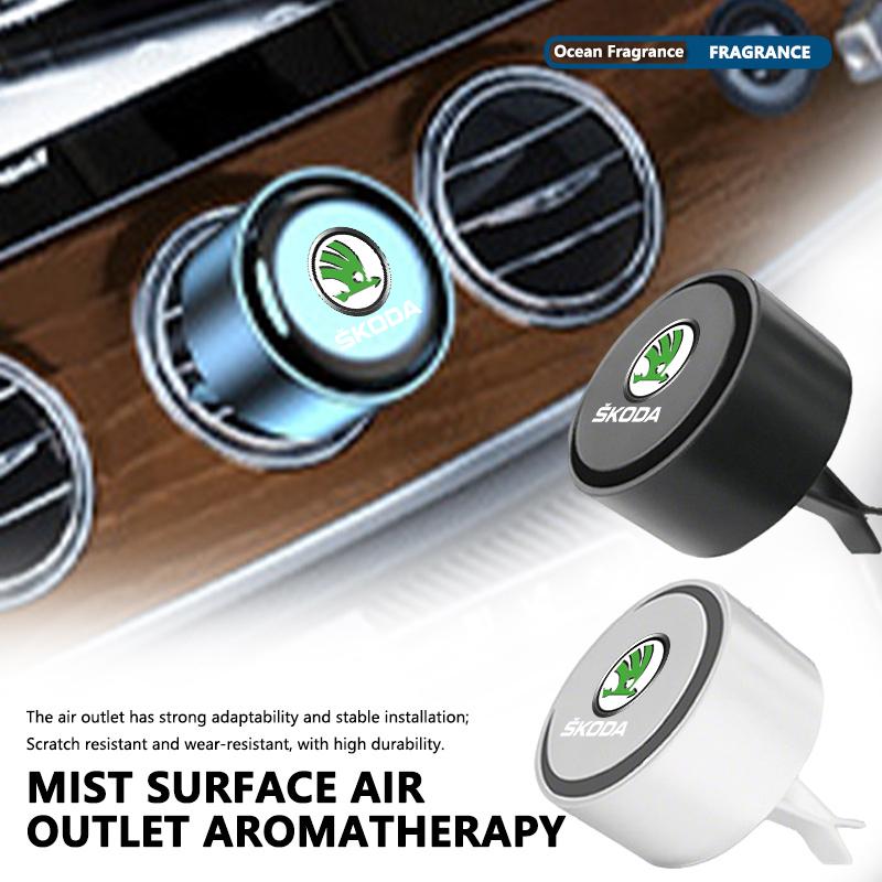 ATSS5 Car Air Vent Air Freshener Clip Aromatherapy Diffuser Auto Accessories For Skoda octavia a5 a4 mk1 2 fabia superb rapid mk3 yeti