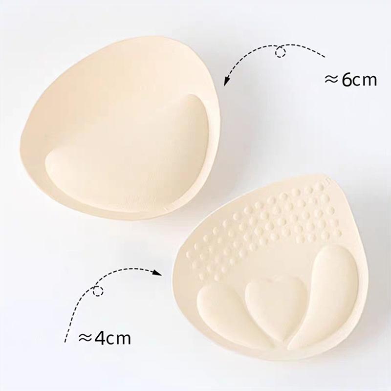 1 pereche tampoane din latex pentru piept. Tampoane respirabile pentru sutien.