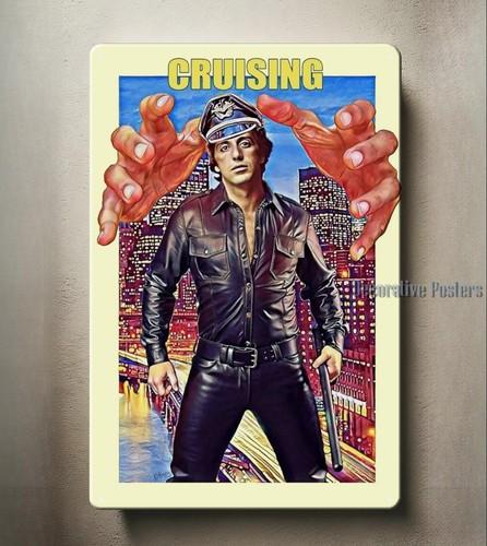 Cruising Al Pacino Movie Metal Poster Tin Sign 20x30cm aluminum 20x30cm