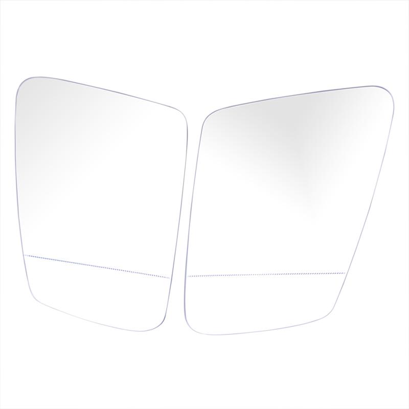 Rhyming Left & Right Side Heated Rearview Mirror Glass Anti-fog Defrosting Fit For Mercedes Benz S C E Class W212 W204