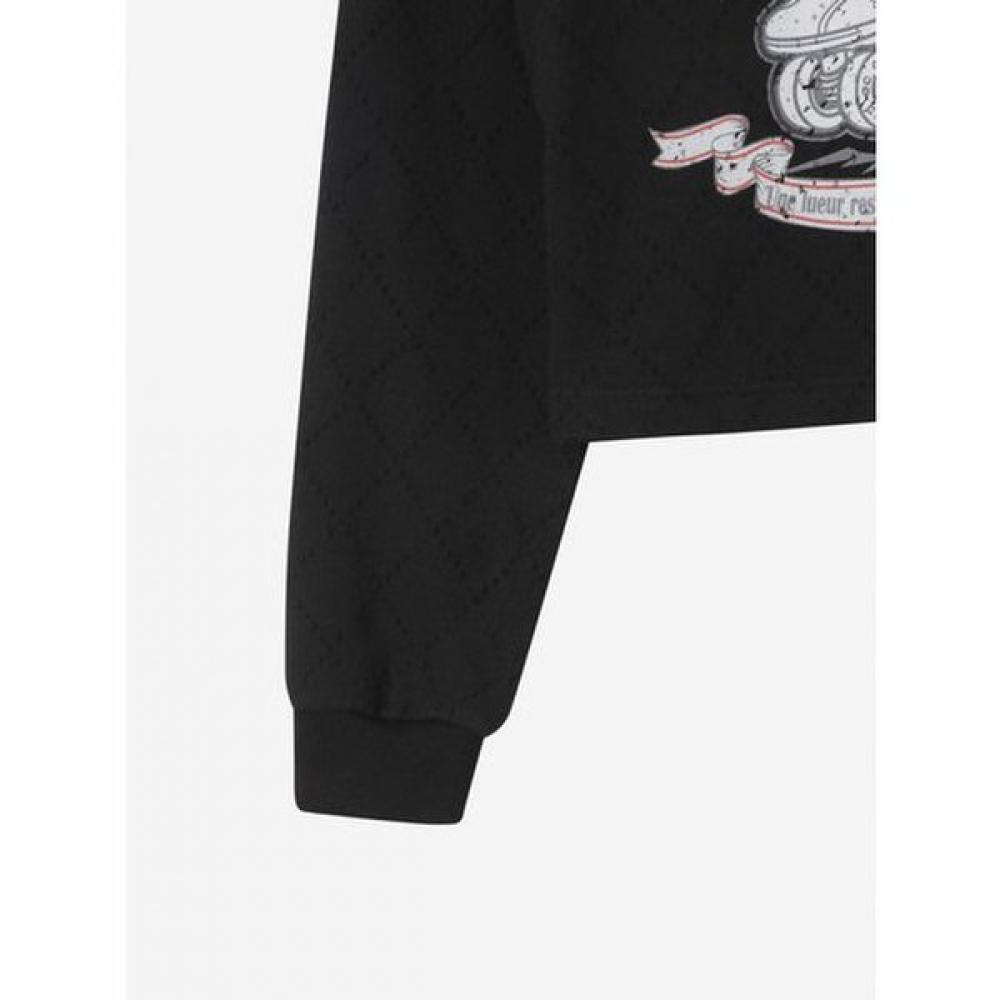 Cc Collect Diamond Punching Sweatshirt C254psm706