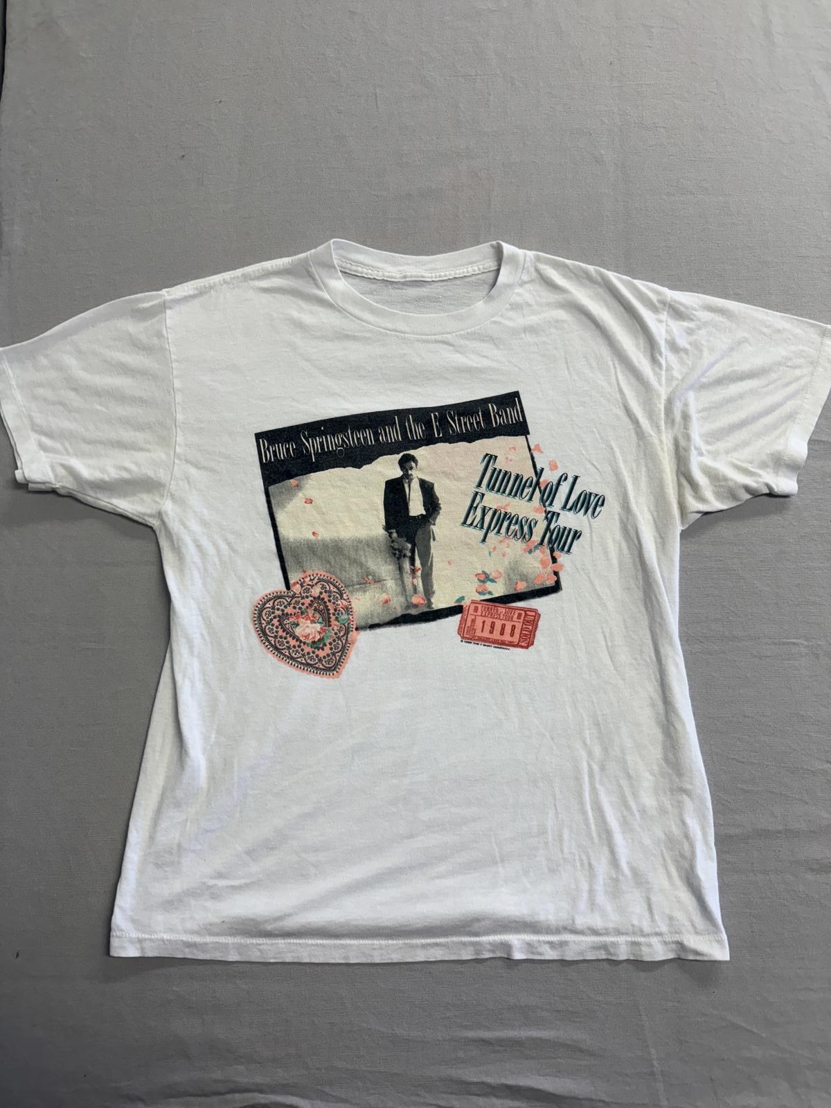 Vintage 80s T-shirt Bruce Springsteen and the E Street Band S