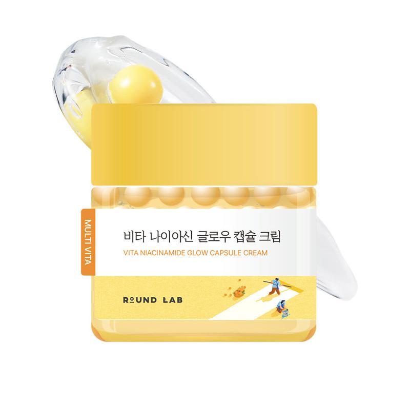 

ROUND LAB Вита Ниацинамид Сияющий Капсульный Крем 50мл
