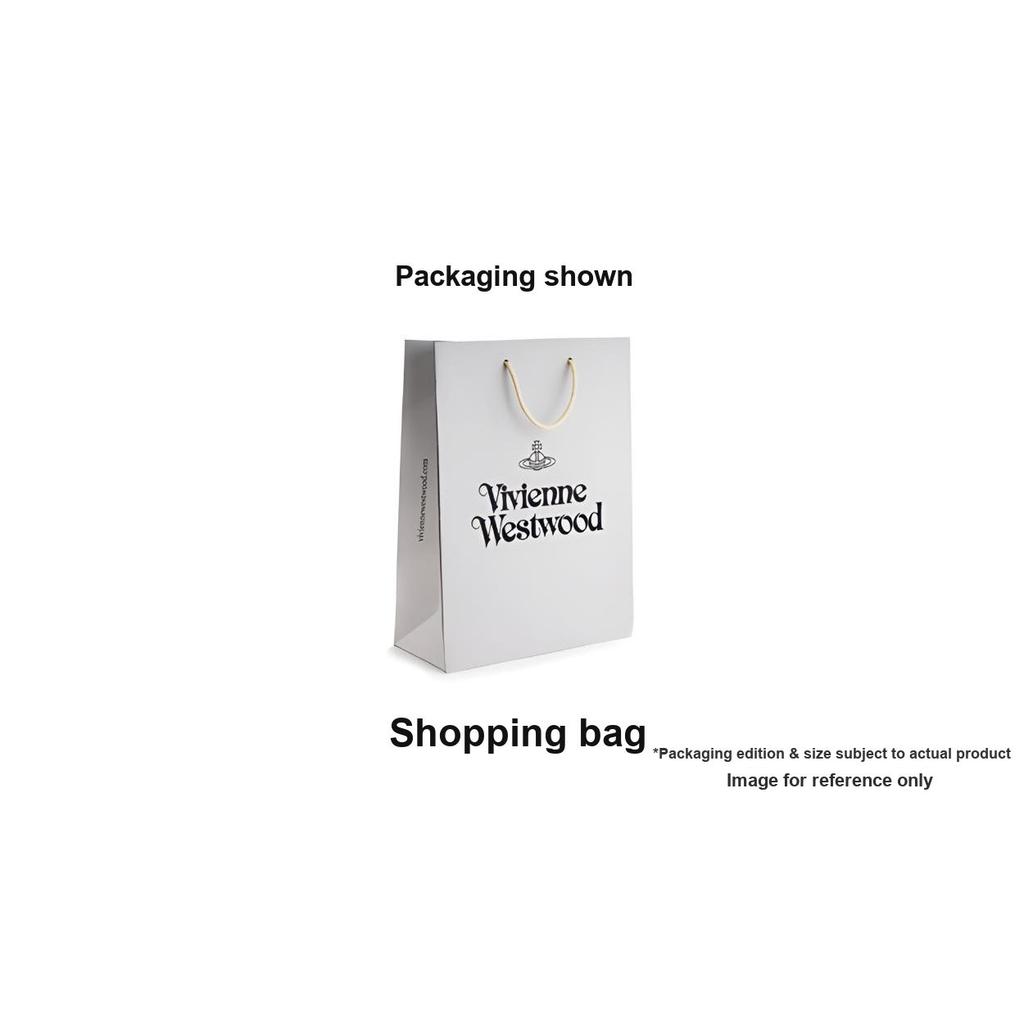 VIVIENNE WESTWOOD West Queen Charm Frame Silver Hardware Small Calfskin Shoulder Bag Women Shoulder Bag Black 4B01000VWL0098N401