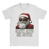 Christmas Santa Says Six Seven 67 T-Shirt Beach  Cotton T Shirts For Male Fashion Print Tee Shirt Short-Sleeve Vintage Clothing