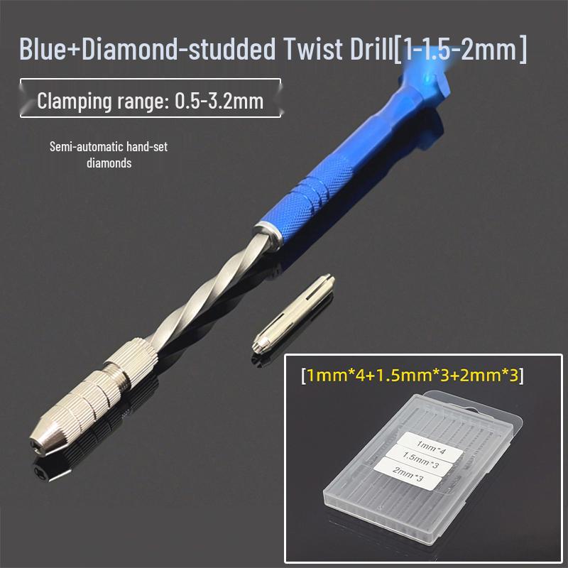 Mini Hand Crank Twist Drill for DIY and Model Drilling