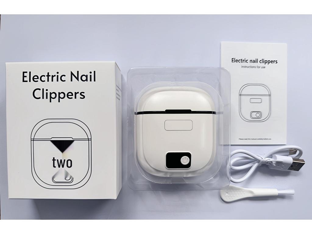 Smart Electric Nail Clipper & Grinder for Home Manicure - Anti-Splatter, Fully Automatic, Safe for Babies