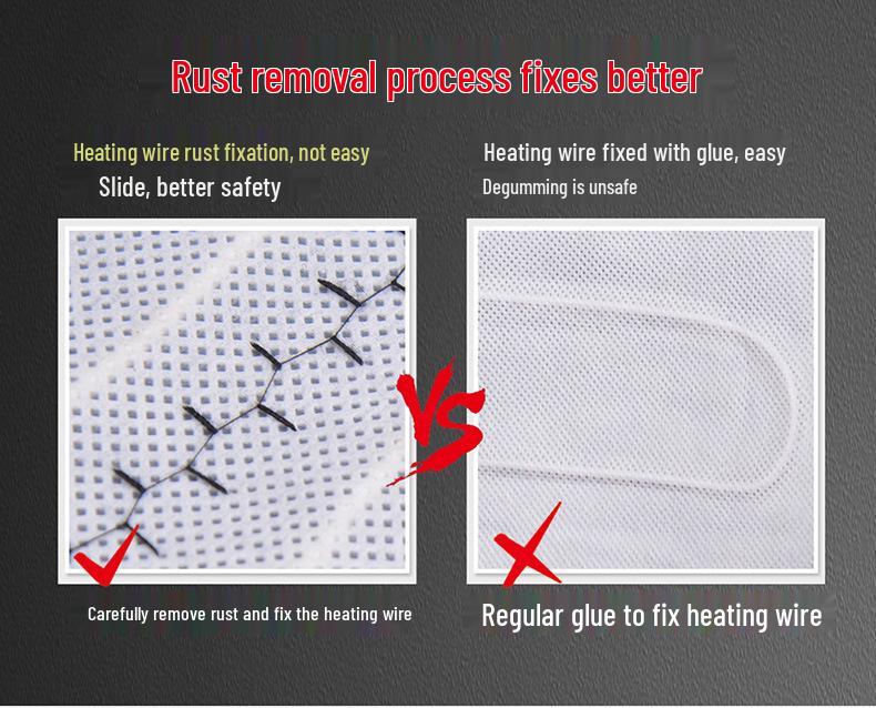 12V Heated Car Seat Cushion, Winter Warm, High/Low Gear for Small Cars