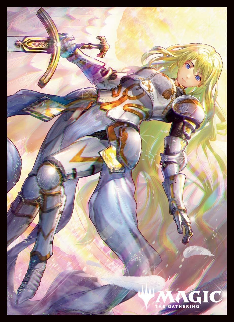 

Промо-протекторы для карт The Gathering Players Card Sleeve of History Magic Единство Доминарии Ангел Серры MTGS-242