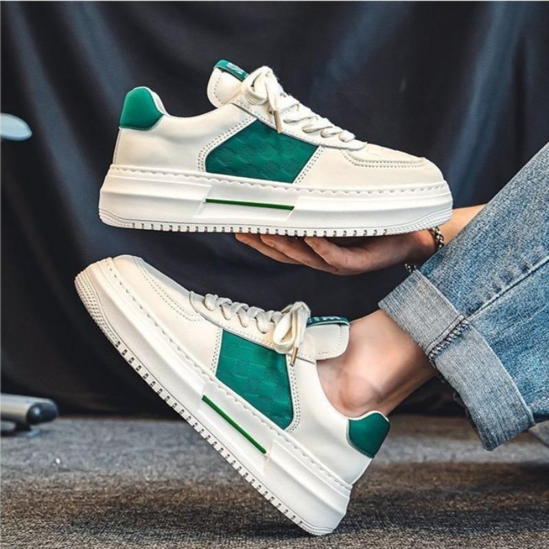 Men's Shoes, Breathable, Thick Soled Sports Shoes for Male Students, Casual Shoes, Board Shoes