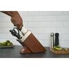 Henkel Zwilling GOURMET Self-Sharpening Knife Block Chocolate 7P (Tax Included)