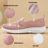 Fashion Lightweight Embroidery Knitted Sneakers for Women Slip On Breathable Mesh Walking Shoes Woman Comfortable Soft Sole Casual Shoes