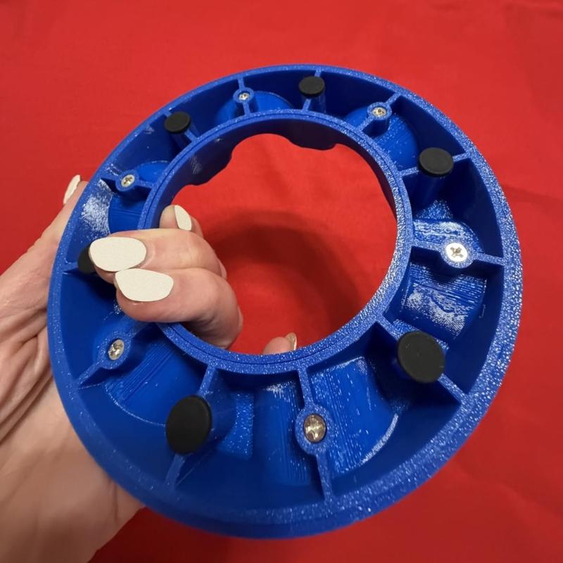 Professional 360 Degrees Rotating Tool Bowling Ball Maintenance Tool Durability and Smooth Operations