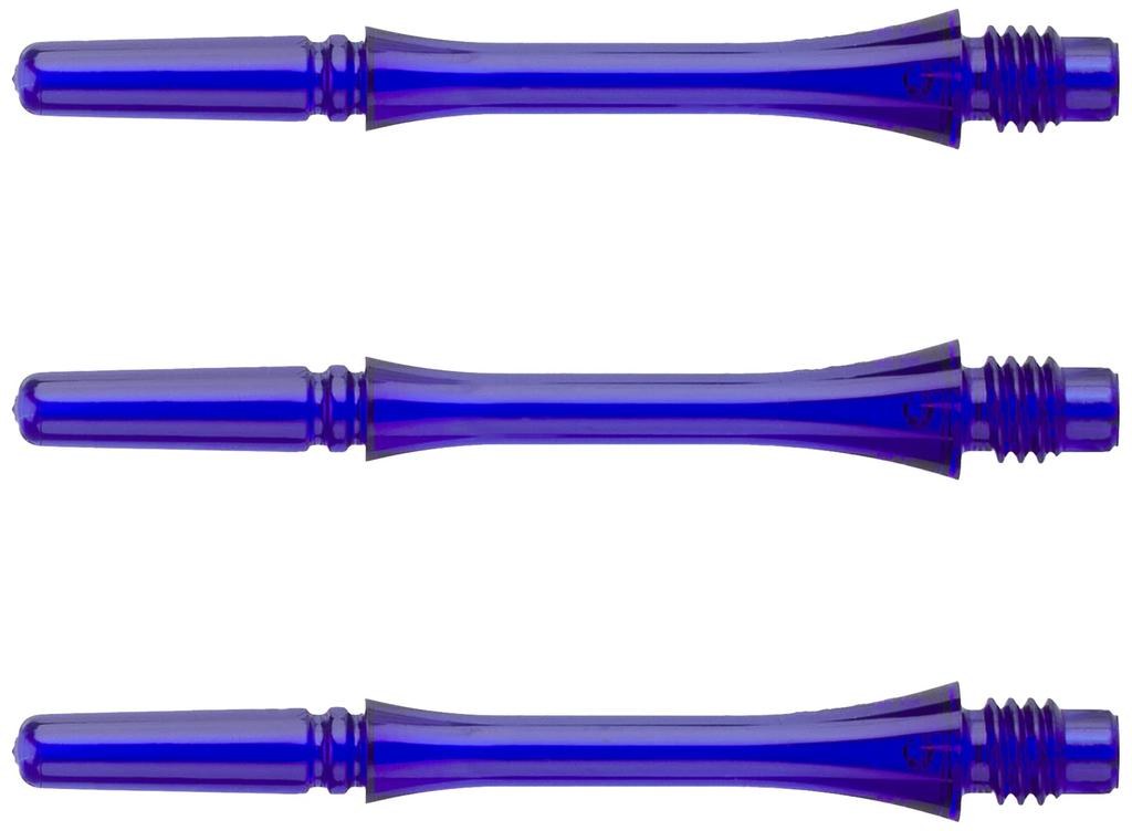 Cosmodarts Fit Shaft, Gear Shaft, Slim Spin, Clear D Blue 3