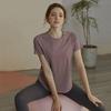 Women's High-End Quick-Dry Short-Sleeve Sports Top for Summer - Loose Fit, Breathable Yoga & Running T-Shirt