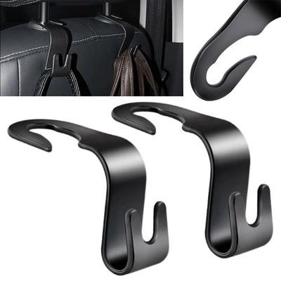 Universal Car Headrest Back Seat Hook Hanger Vehicle Organizer Holder for Stonego Handbags Purses Coats and Grocery Bag