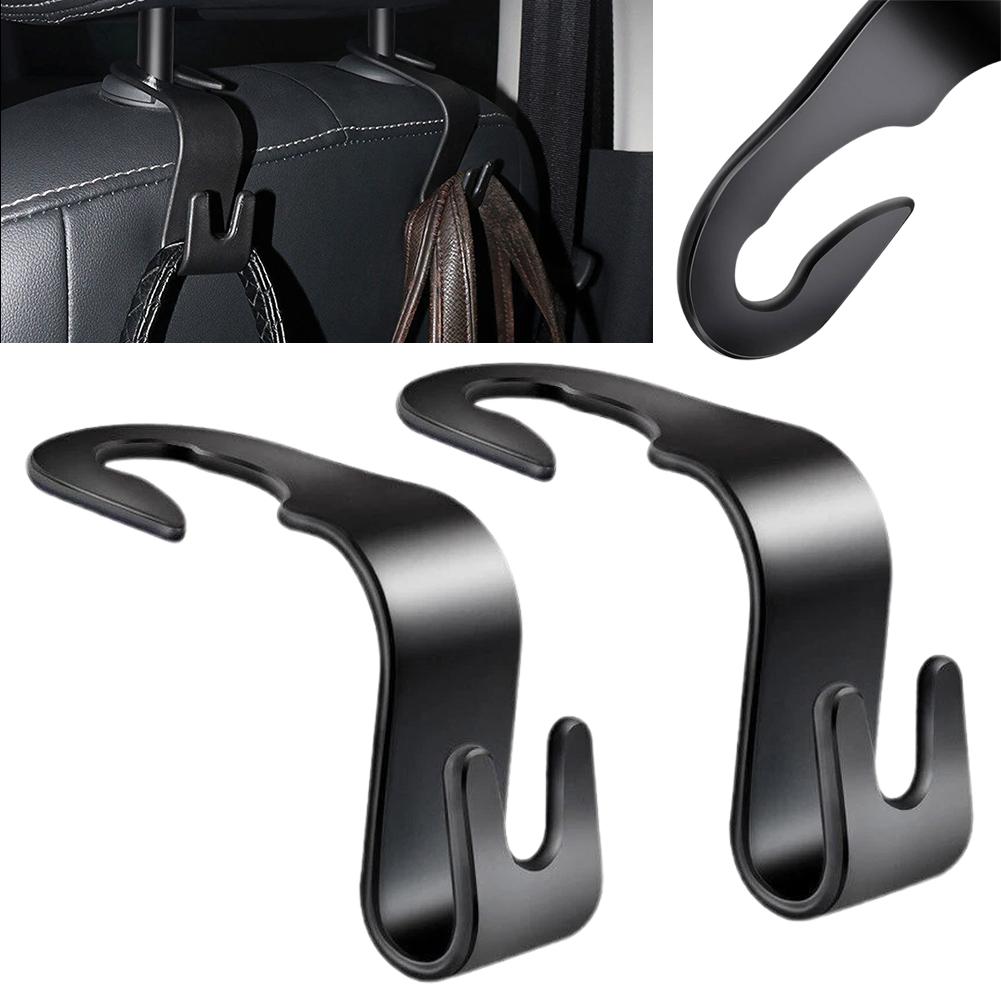 Universal Car Headrest Back Seat Hook Hanger Vehicle Organizer Holder for Stonego Handbags Purses Coats and Grocery Bag