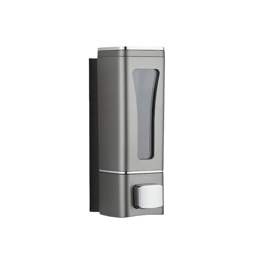 

Multi Chamber Wall-Mount Soap Dispenser Large Capacity Manual Soap Dispenser Shower Gel grey-1