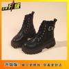 Versatile Locomotive Boots Platform Martin Boots Women's 2025 Autumn and Winter New Handsome British Short Boots Women's Single Boots
