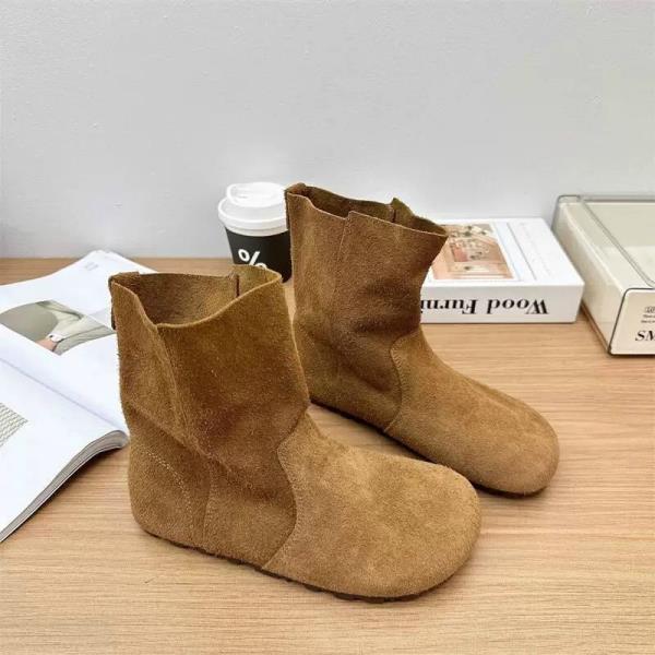 

Женские ковбойские сапоги, женские туфли на плоской подошве, джинсовые женские осенние ботильоны в стиле ретро, белые ботильоны, туфли на плоской подошве 38