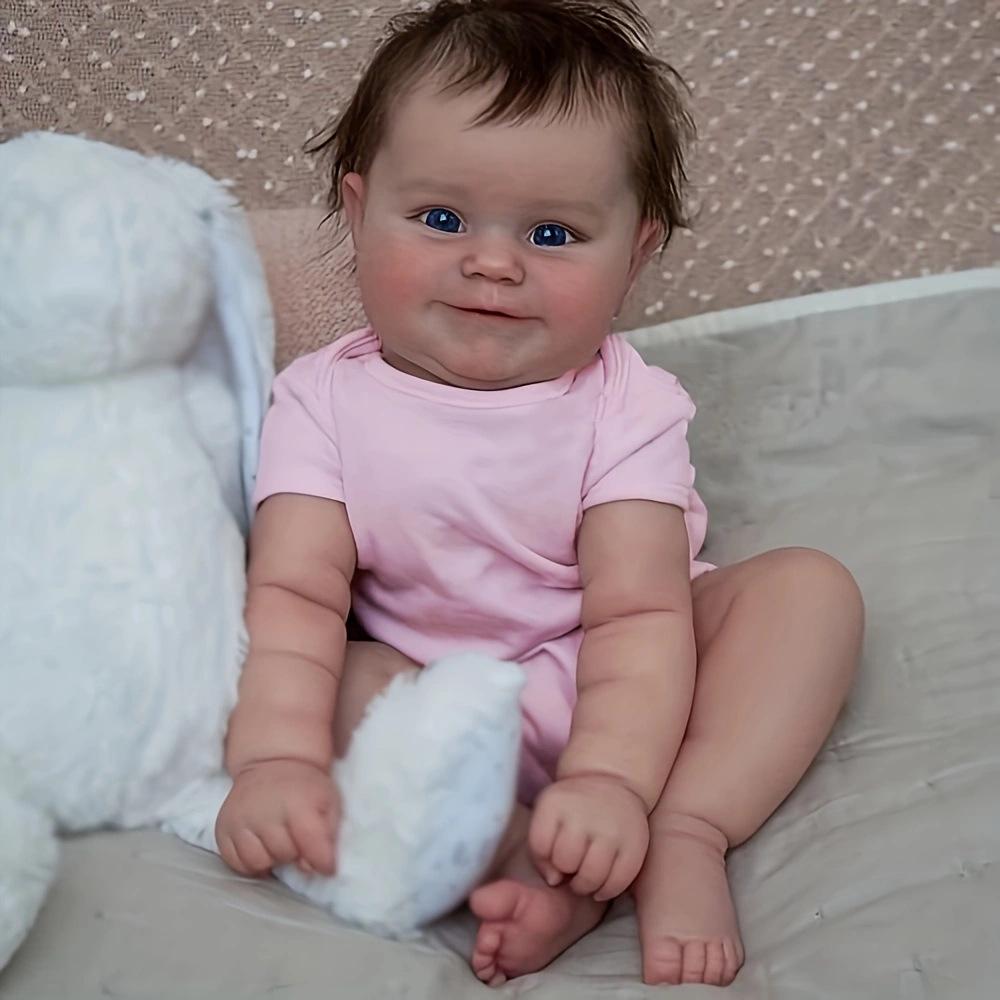 Handcrafted Reborn Doll Maddie with Exquisite 3D Skin Simulation