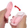 Andre Shop Sexy Lunch Box Rotor Licking Tongue Suction Sucking Double Stimulation 12 Actions X 2 USB Rechargeable 2in1 Portable (Pink)