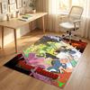 Personalized Crystal Velvet Carpet,Chainsaw Man Custom Printed Name, Plush Area Rug For Home Indoor Decor