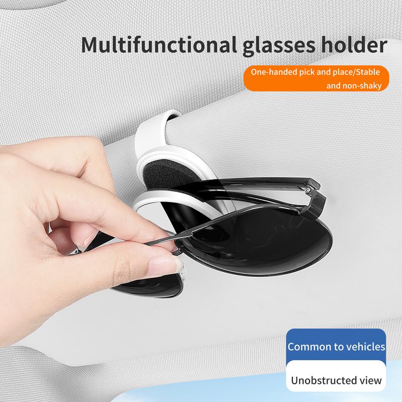 Car Styling Visor Glasses Storage Sunshade Fastener Clip Car Accessories For Porsche 911 718 Cayenne Cayman Macan Taycan Boxster