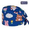 Unisex All-Cotton Printed Surgical Cap for Medical and Food Services