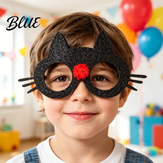 Durable Lightweight Festive Kids Adults Pumpkin Funny Glasses Frames Halloween Eyewear for Spooky Party Cute Ghost Eyeglass Photo Booth