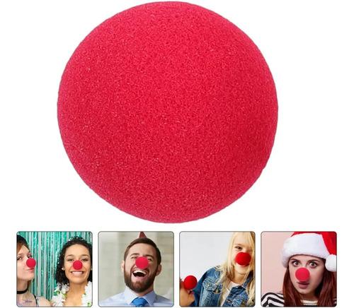 30 Pieces Red Sponge Clown Nose For Carnival Parties And C
