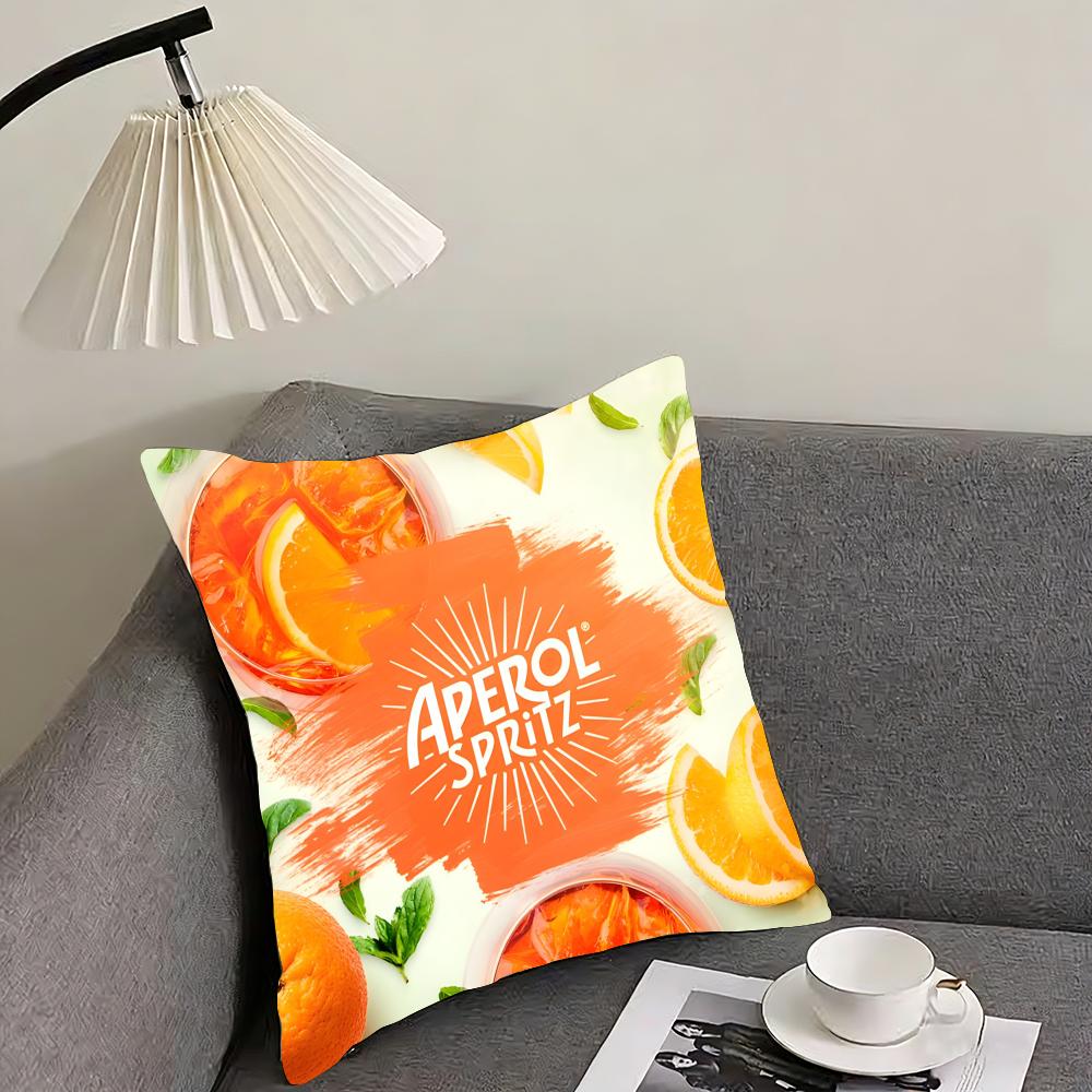 

Classic AAperol SSpritz Cushion Cover Elegant Comfort Pillowcase Sofa Bed Doublesided Printed Invisible Zipper Home Decor 30x30cm