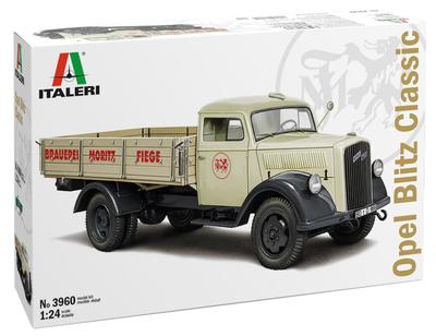 ITALERI Scale Opel Blitz Classic Truck Plastic Model Kit IT3960 1/24