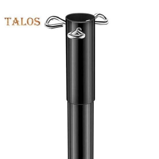 Artificial Christmas Tree Height Extender Metal Tree Base Extension Pole with 3 Fixing Screws Holiday Tree Riser Fits 0.5-1.25 Inch Poles