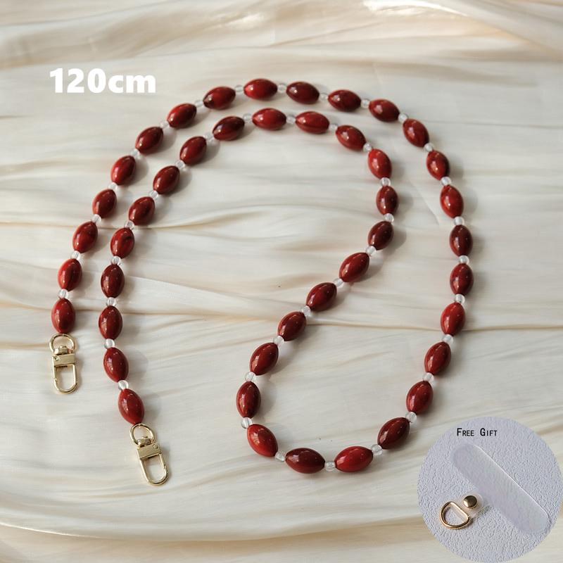 New Phone Accessory Cellphone Part Chain Anti Lost Universal Bead Lanyard Shoulder Neck Crossbody SmartPhone Strap Case Chain